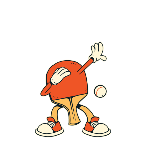 PingPong minta fehér pólón