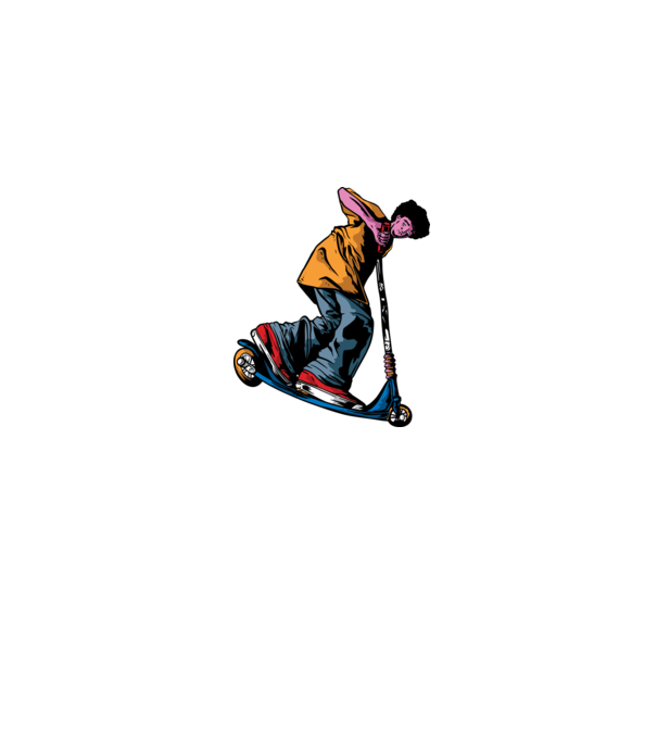 Roller minta farmerkék pólón
