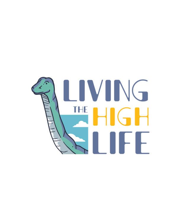 High life minta fehér pólón