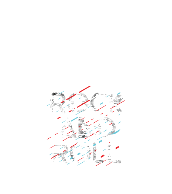 Rock and roll minta fekete pólón