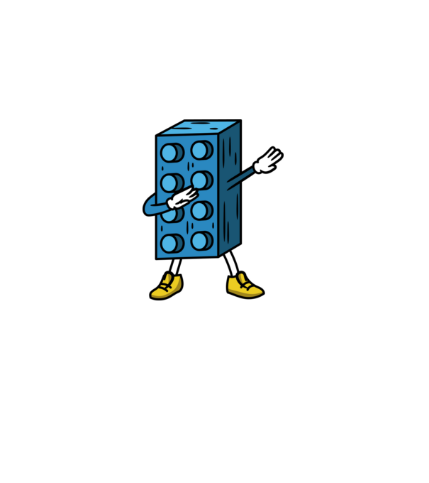 Lego dab minta világos rózsaszín pólón