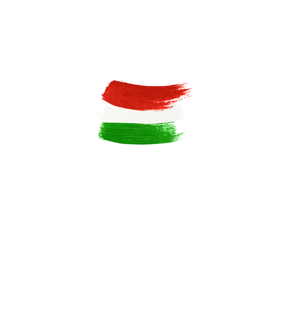 Magyar zászló minta fekete pólón