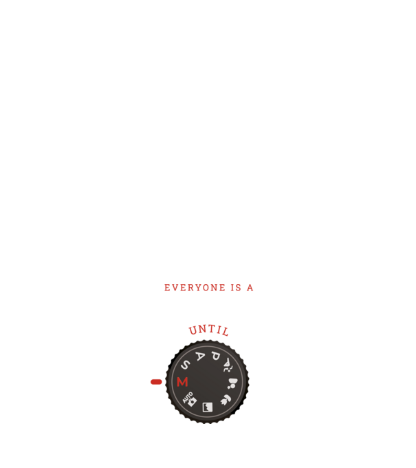 Mindenki fotós... minta fehér pólón