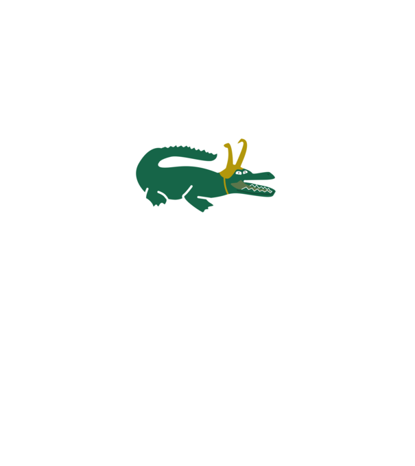 Loki kroki minta szürke pólón