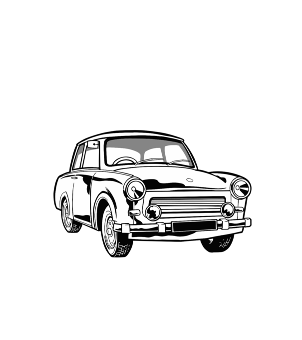 Trabant minta türkiz pólón