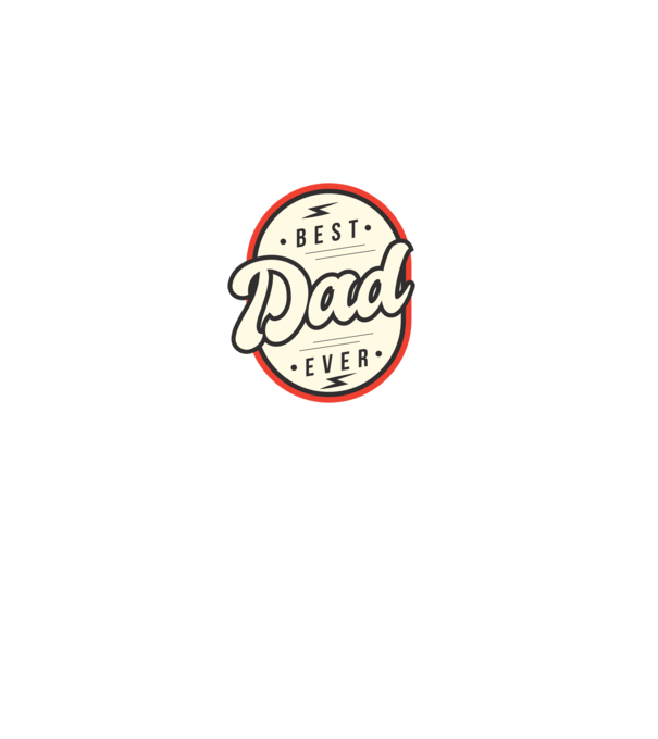 Best Dad Ever minta szürke pólón