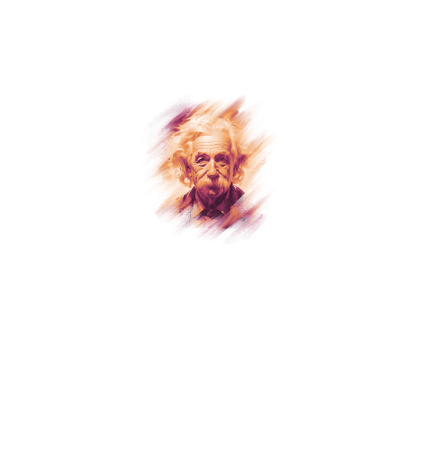Albert Einstein minta türkiz pólón