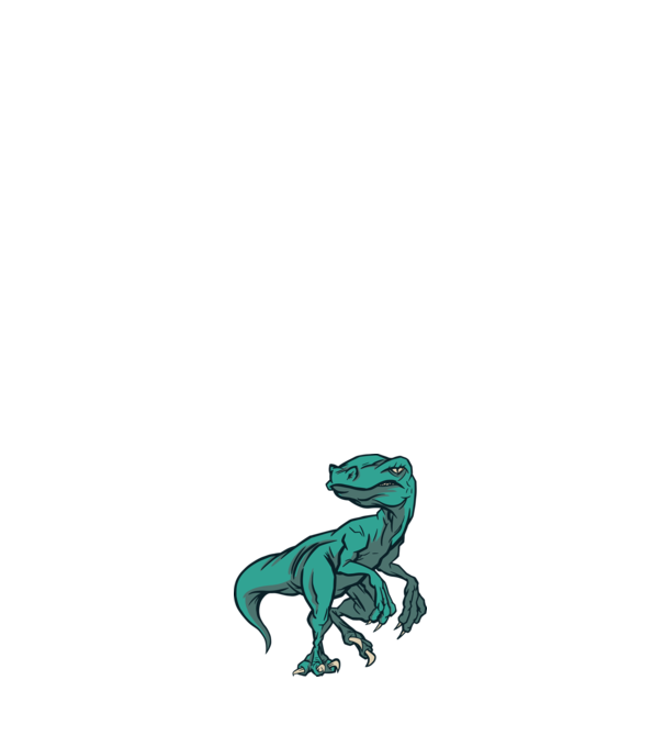 Raptor minta fehér pólón