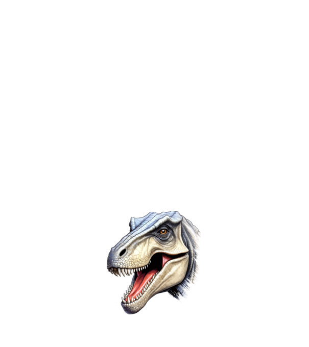 T-rex minta világos rózsaszín pólón