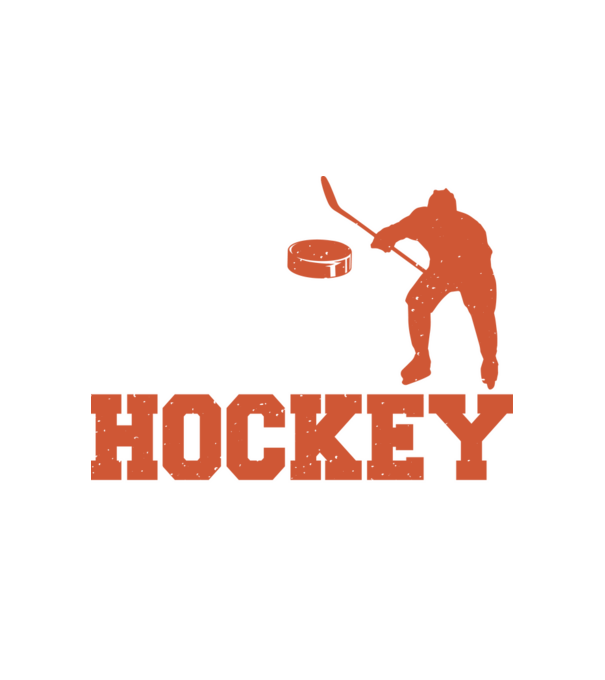 Eat Sleep Hockey Repeat minta fehér pólón