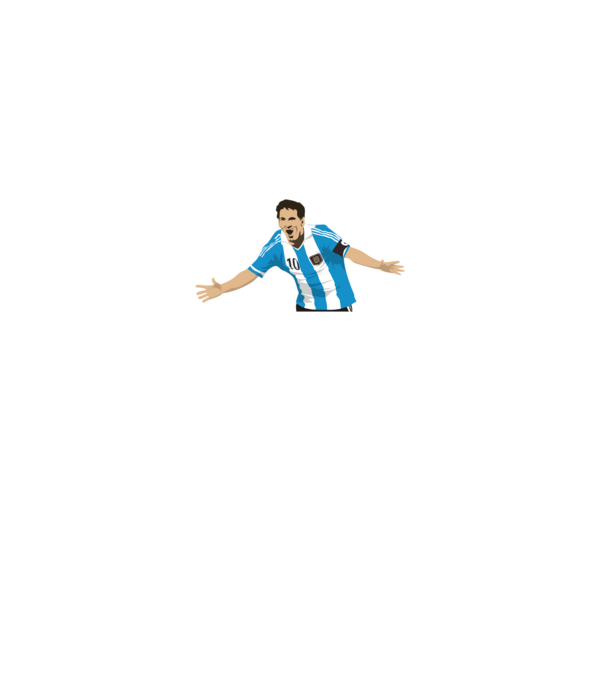 Messi minta fehér pólón