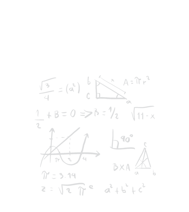 Matematikus minta fekete pólón