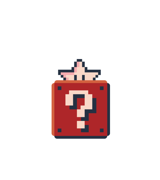 Pixel minta fehér pólón