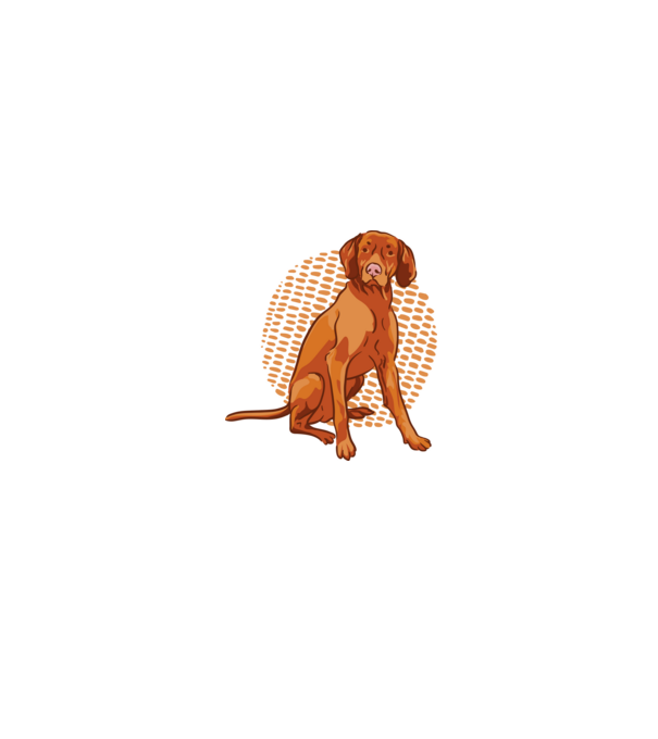 Vizsla minta fehér/piros pólón
