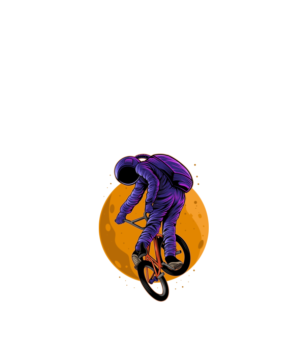 Bmx minta fekete pólón