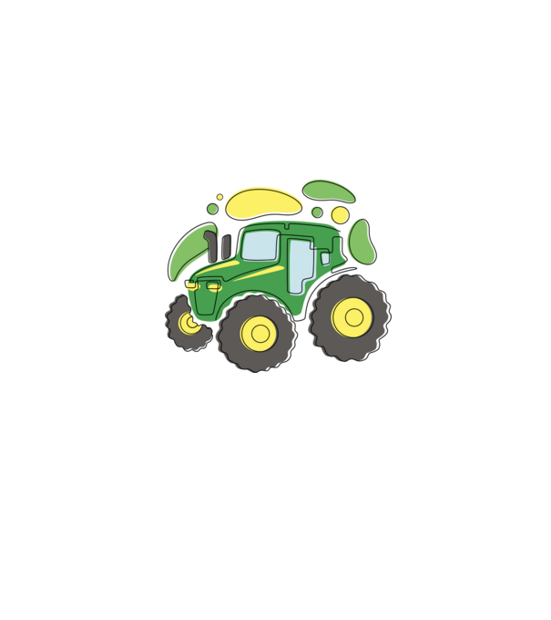 Traktor minta szürke pólón