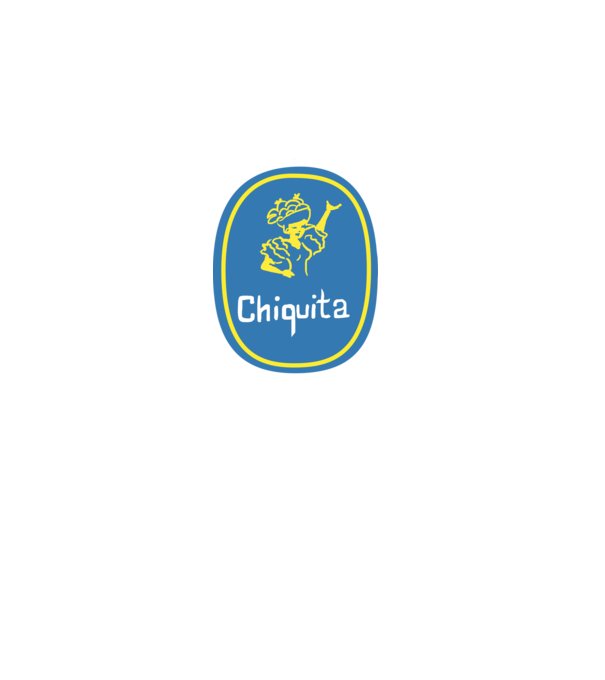 Chiquita banán minta szürke pólón