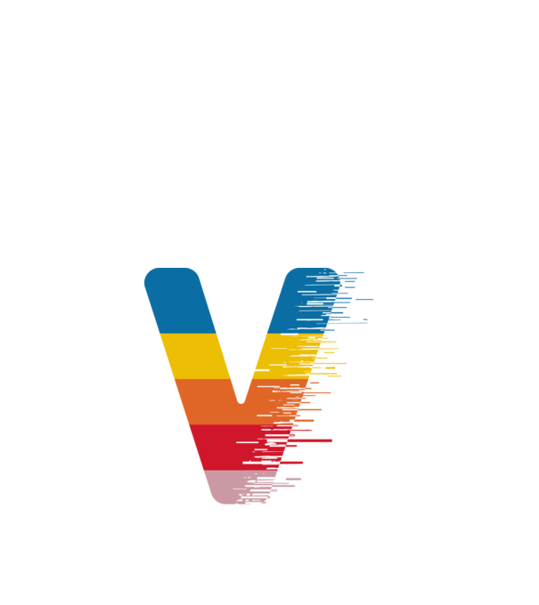 VHS minta fekete pólón