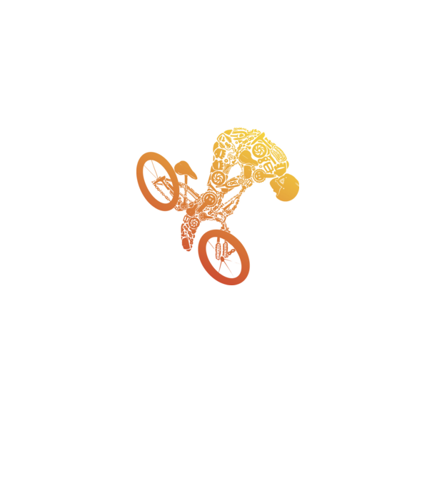 BMX minta farmerkék pólón