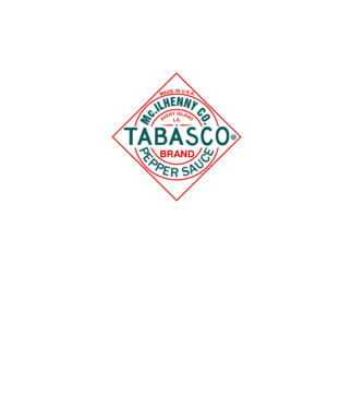 Tabasco v2 3x minta fekete pólón