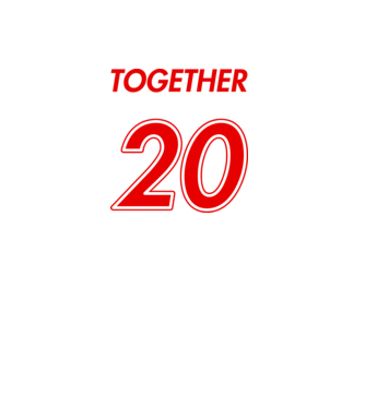 Together 20 minta fekete pólón