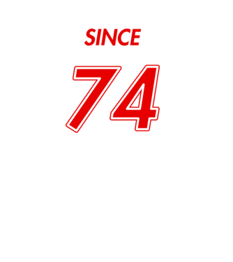 Since 74 minta fehér pólón