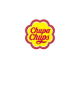 Chupa Chups #2 minta fehér pólón