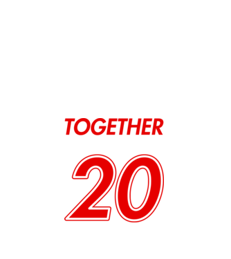 Together 20 minta fekete pólón