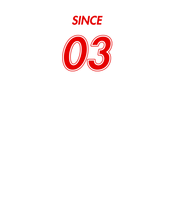 Since 03 minta szürke pólón