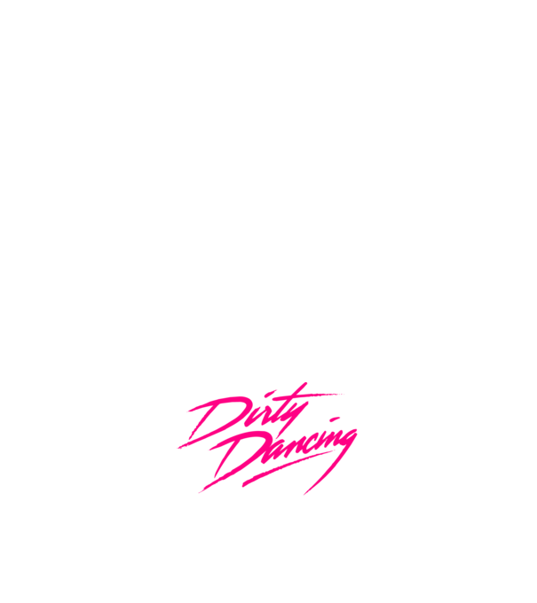 Dirty Dancing minta fehér pólón