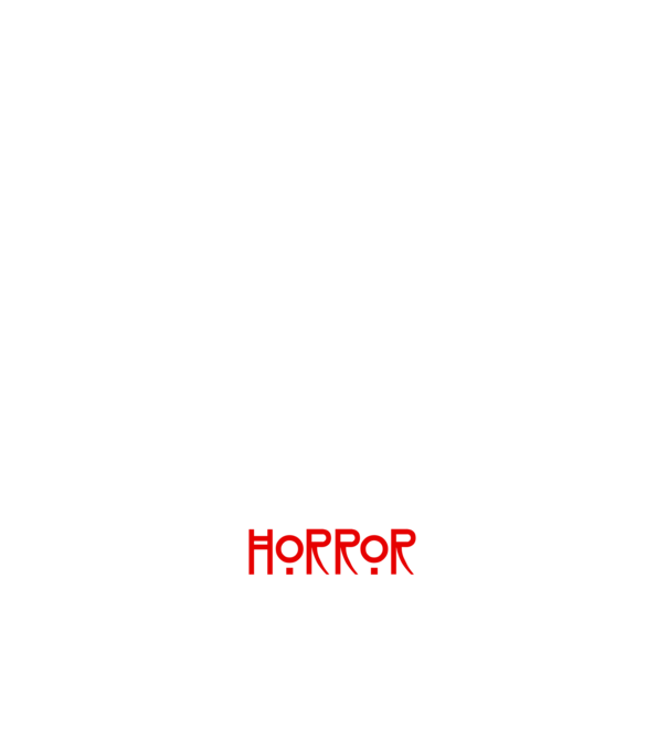 American Horror Story minta sötétkék pólón