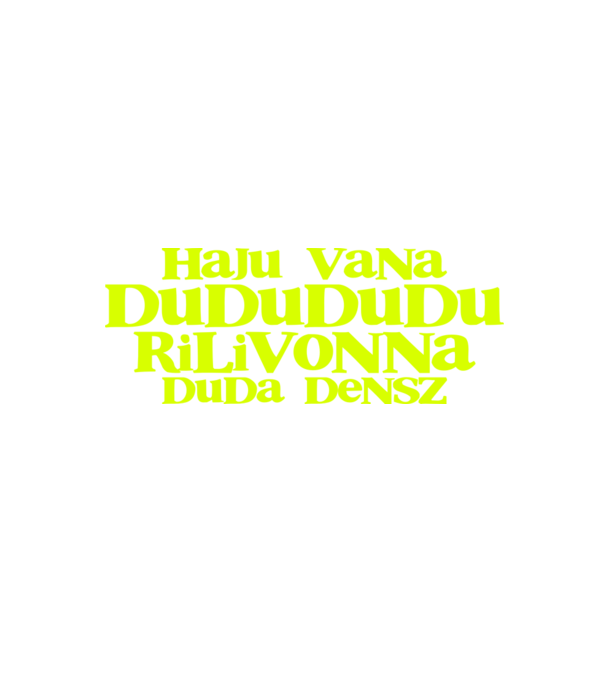 Haju vana DUDUDUDU minta fekete pólón