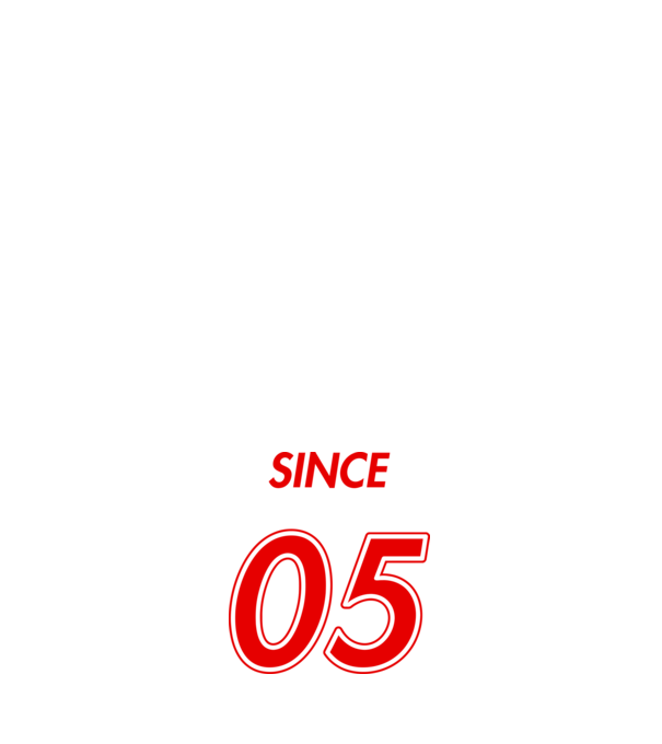 Since 05 minta fehér pólón