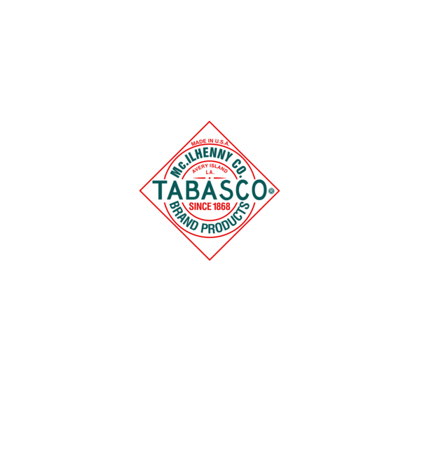 Tabasco Sauce 3x minta sötétkék pólón