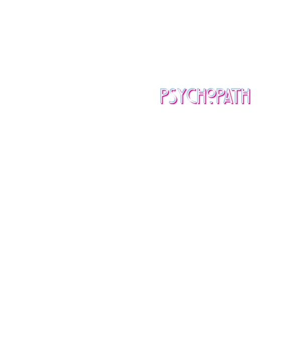 Psychopath - Glich v2 minta neonsárga pólón