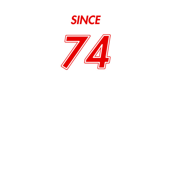 Since 74 minta szürke pólón