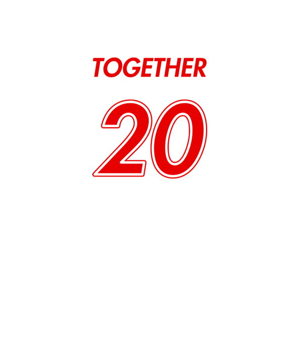 Together 20 minta fekete pólón