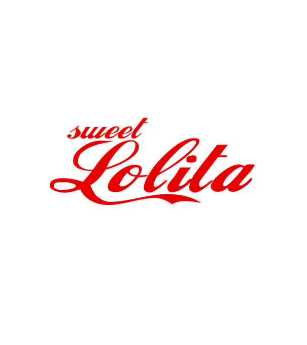 Lolita minta fehér/piros pólón