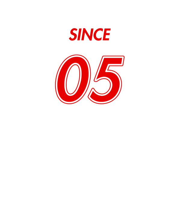 Since 05 minta fehér pólón