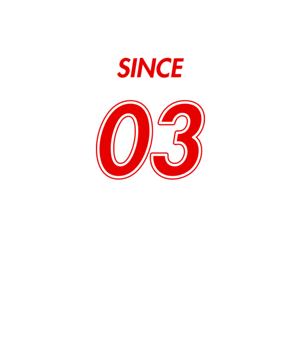 Since 03 minta fehér pólón