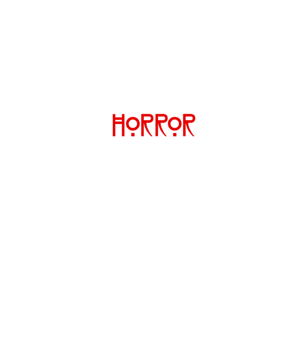 American Horror Story minta sötétkék pólón