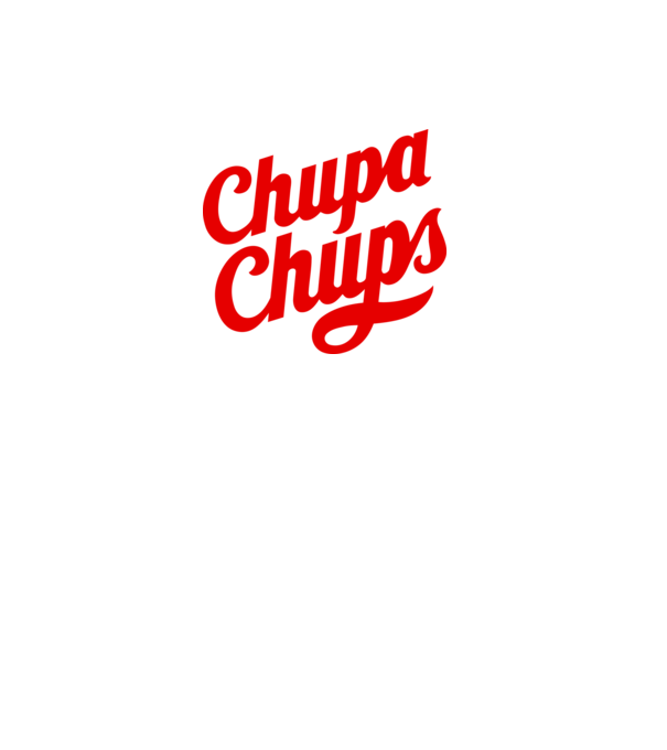 Chupa Chups minta sárga pólón