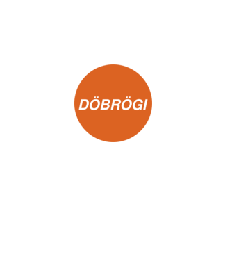 döbrögi - fidesz logó minta fehér pólón