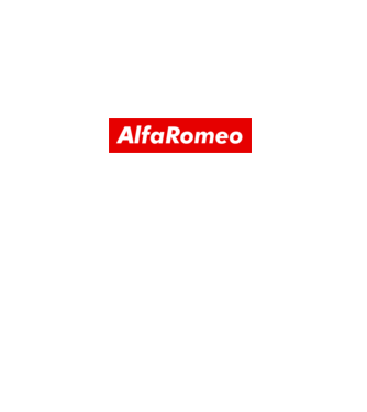 Alfa Romeo like supreme minta fehér pólón
