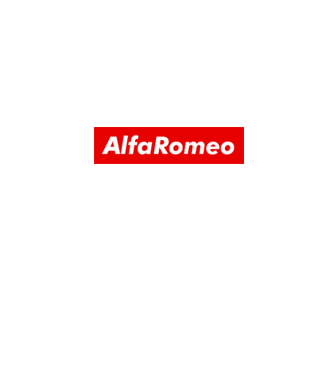 Alfa Romeo like supreme minta fehér pólón