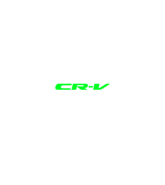 Honda CR-V (3rd gen.) (logóval - nagy) 2007 linecar minta fekete pólón