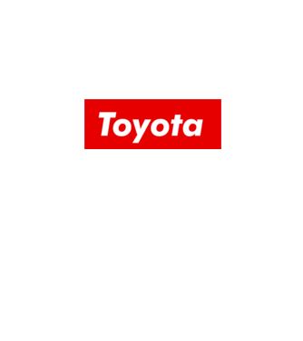 Toyota like supreme minta szürke pólón