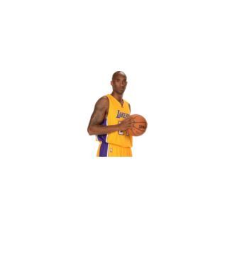 Kobe Bryant minta sárga pólón