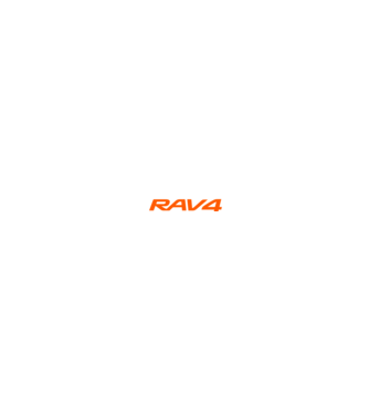 Toyota RAV4 (5th gen.) (XA50) 2019 (logóval - közepes) linecar minta fekete pólón