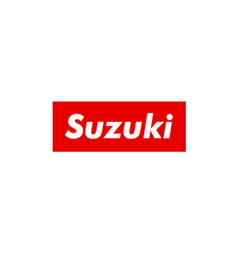 Suzuki like supreme minta fehér pólón